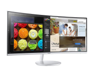 Samsung C34F791WQUX Curved Quantum Dot - 354647 - zdjęcie 1
